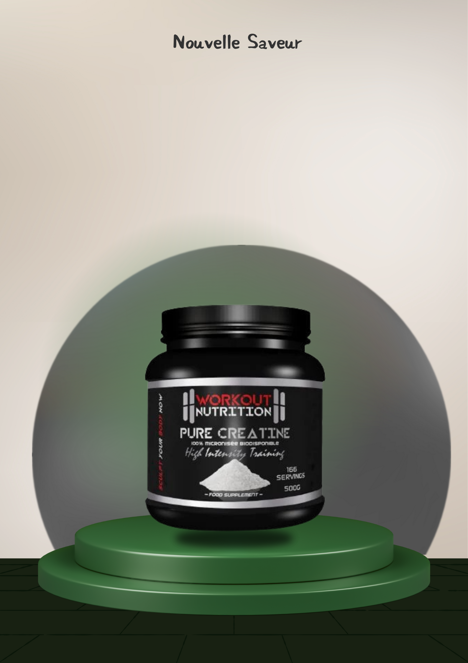 Pure Creatine - monohydrate micronisée ( 500g)