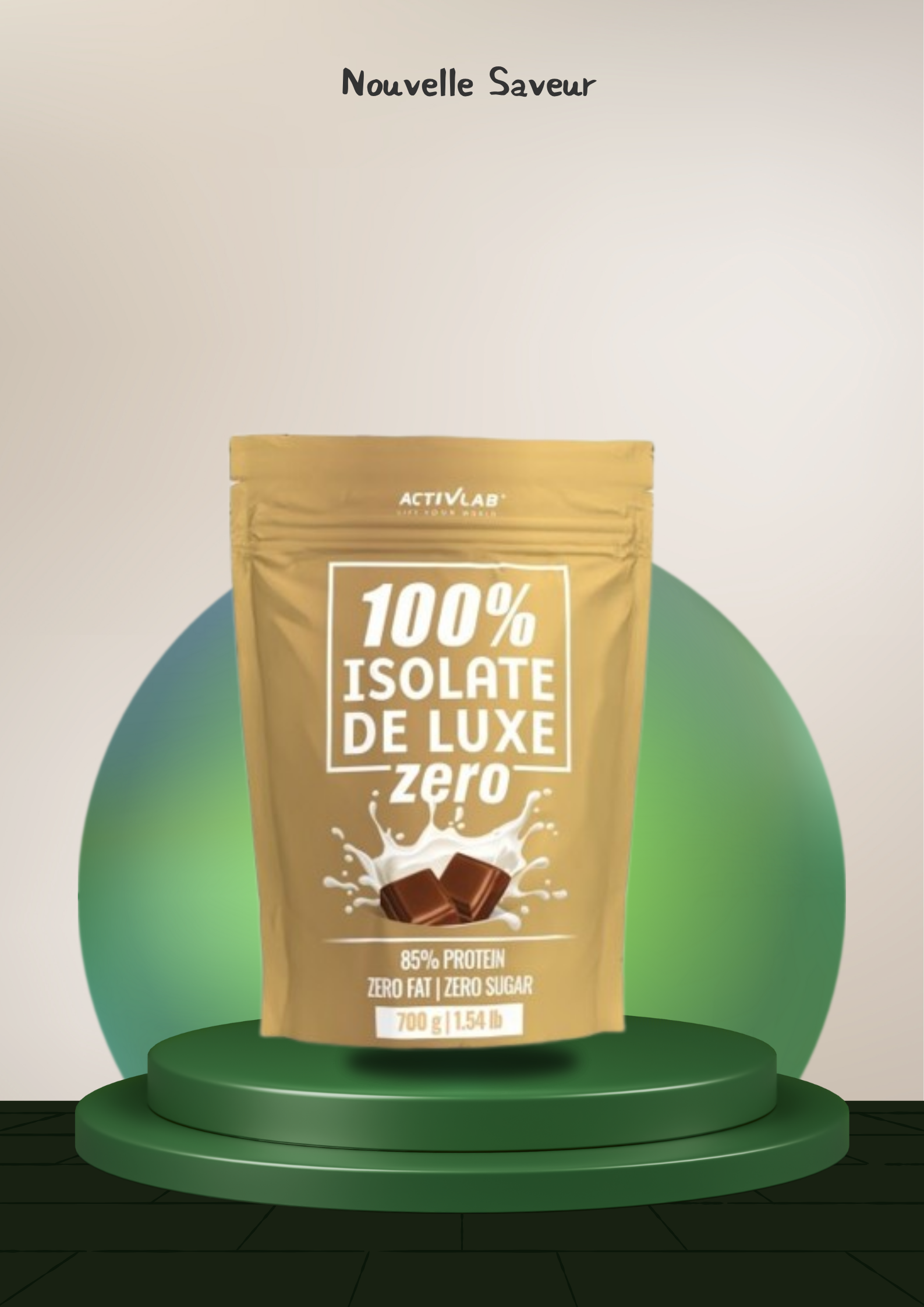 100% Isolate De Luxe Zero - chocolat (700 g)