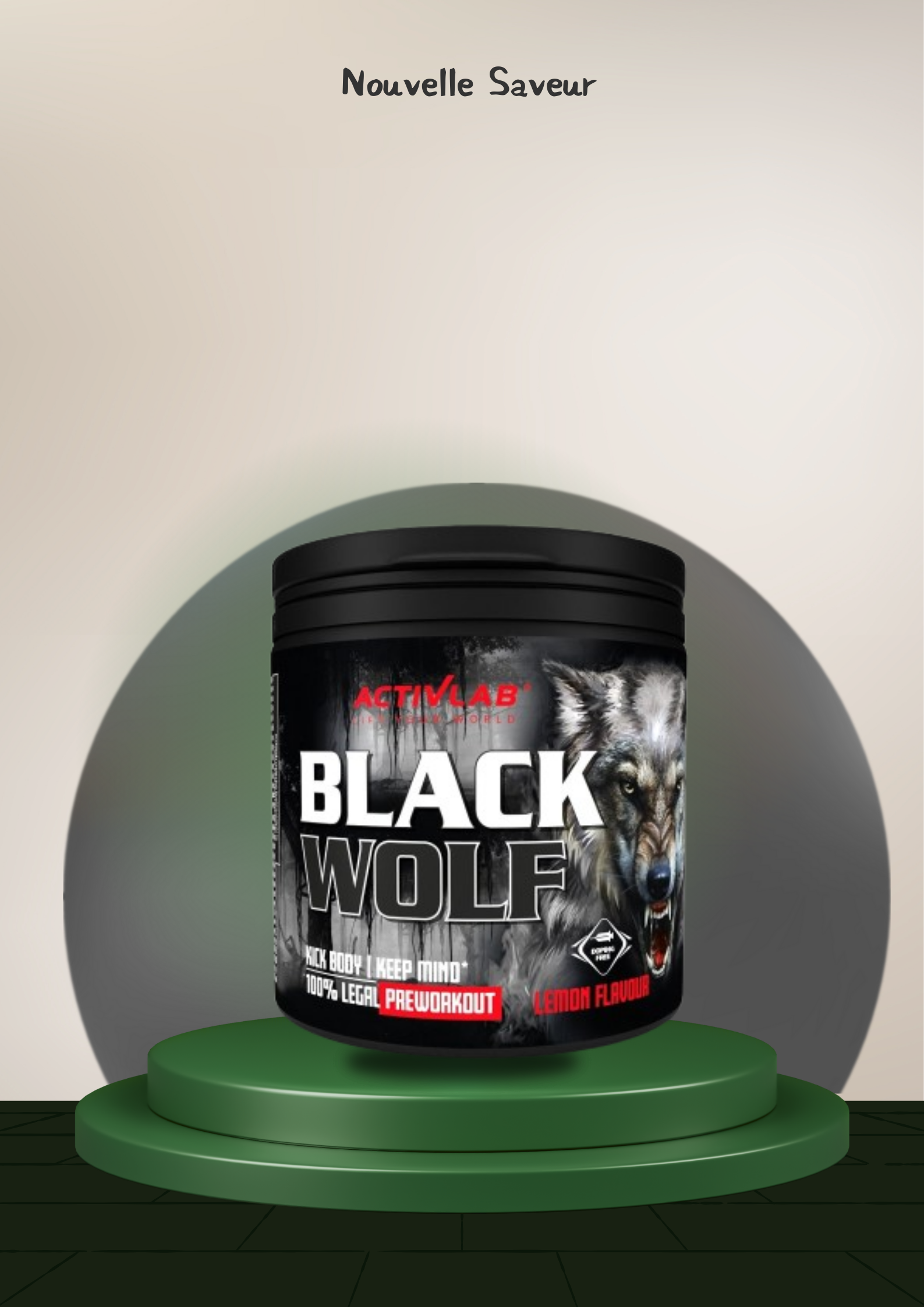 Pré-Workout Black Wolf ( 300g )